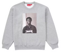 Supreme x Trasher Crewneck Heather Grey