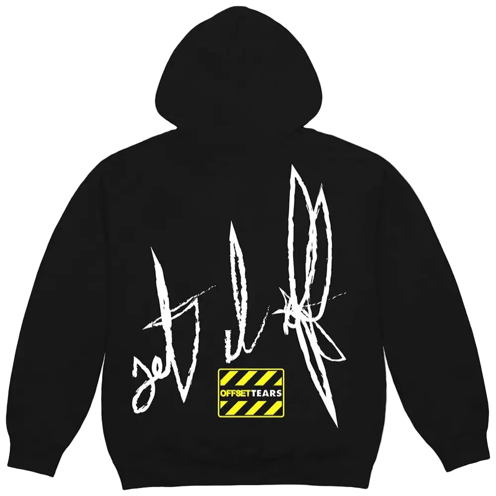 DENIM TEARS x OFFSET Hoodie Black