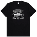 Supreme x Corteiz Rules The World Tee Black