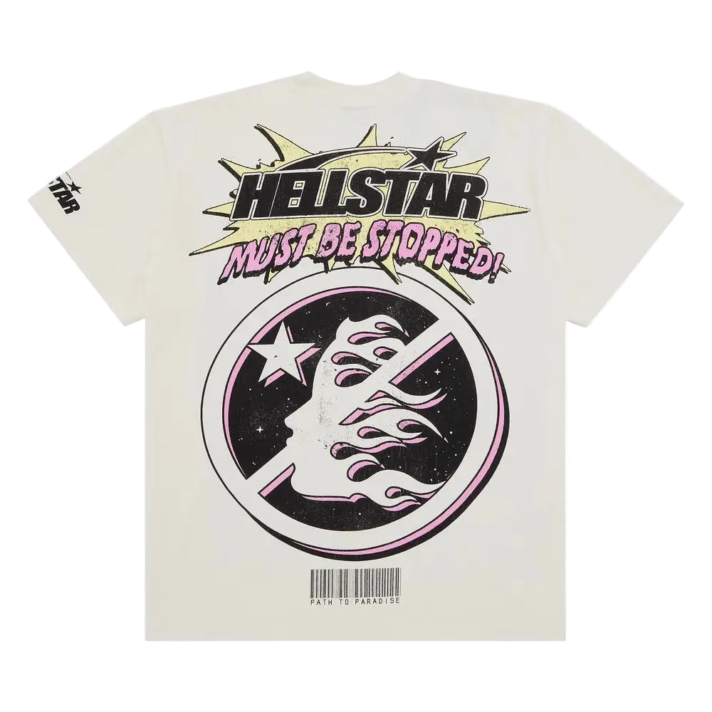 Hellstar Breaking News T-Shirt White