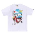 BAPE Japan Culture Ape Head Tee White