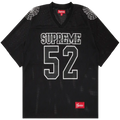 Supreme Spiderweb Football Jersey Black