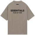 Fear of God Essentials Jersey Crewneck Tee Heather Grey