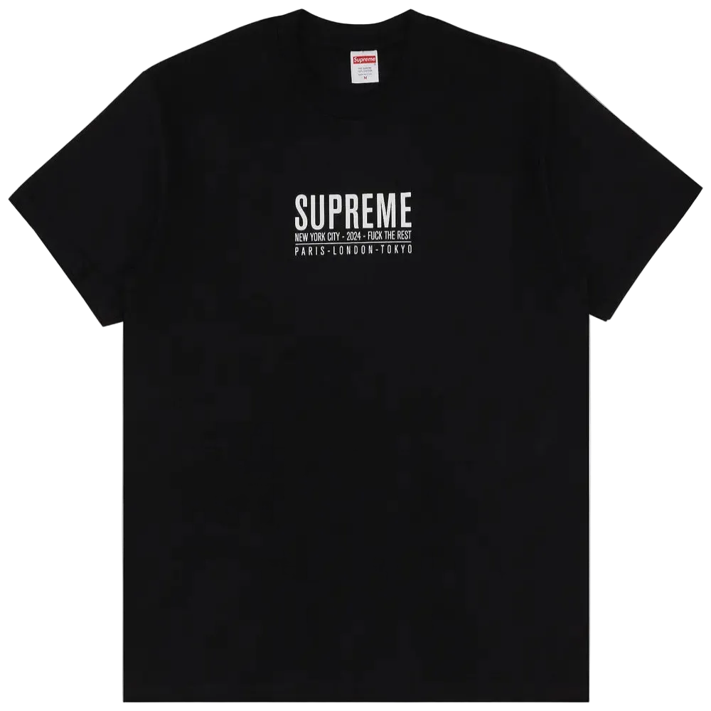 Supreme Paris Tee Black