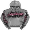 Hellstar Future Flame Hoodie Grey