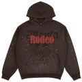 SP5DER x CACTUS JACK Days Before Rodeo Hoodie Brown