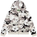 DENIM TEARS Wreath Hoodie Zip White Camo