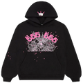 SP5DER Angel Hoodie Black