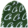 Corteiz C-Star Monogram Beanie Green