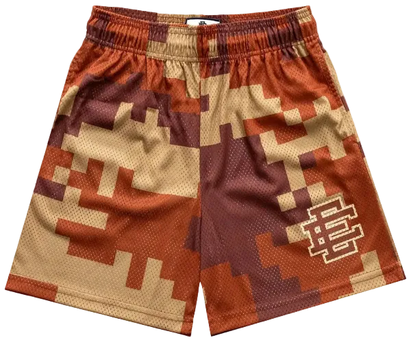 Eric Emanuel EE Brown Digi Camo Short
