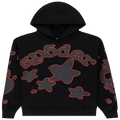 SP5DER Beluga Outline Hoodie Black