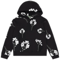 DENIM TEARS x HARDIES TEARS Fist Wreath Hoodie Black