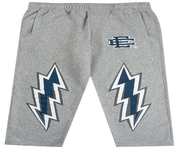 Eric Emanuel EE Basic Sweatpant Heather Grey/Navy Bolt