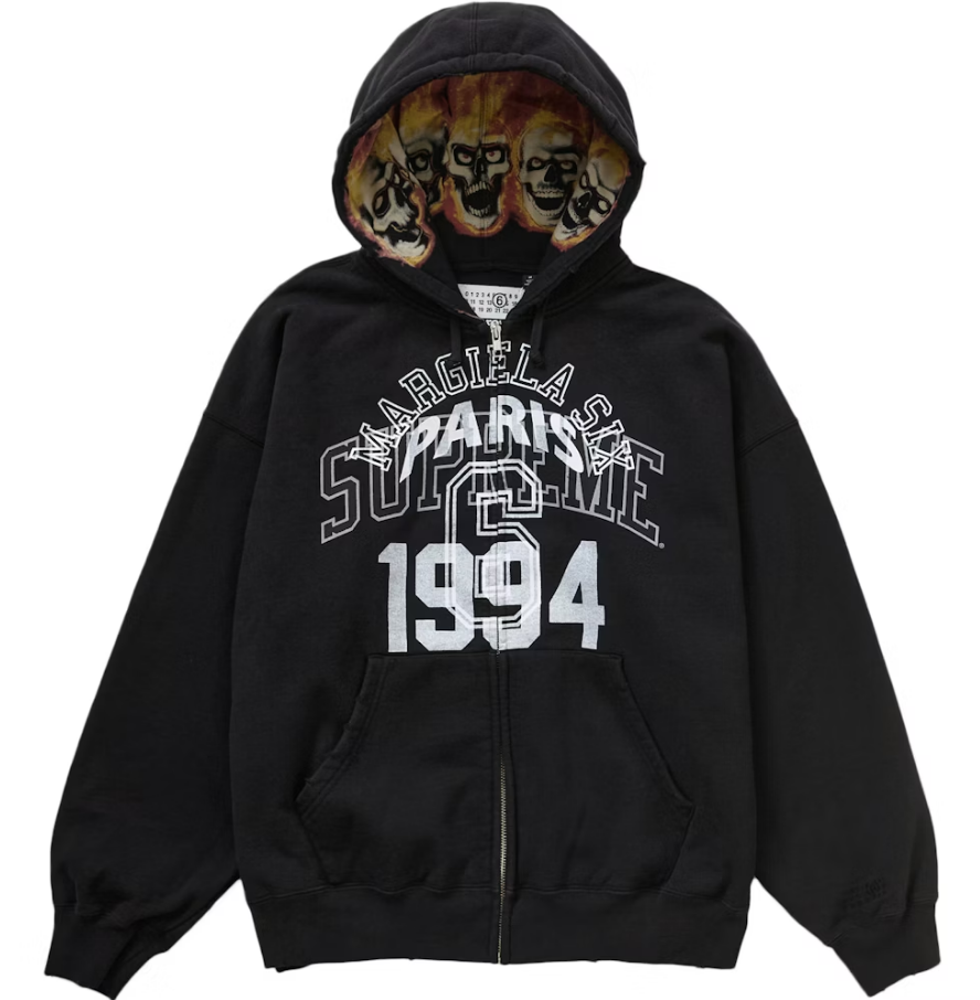 Supreme MM6 Maison Margiela Hoodie black