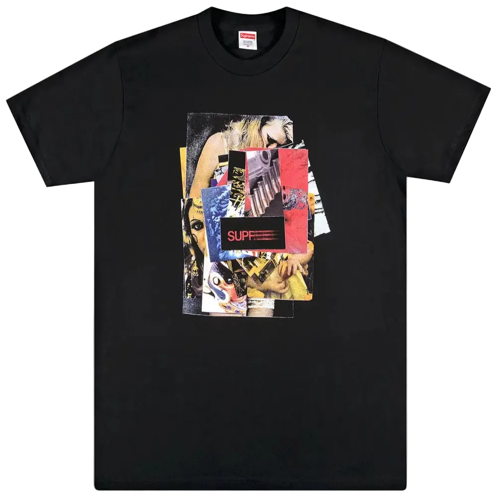 Supreme Stack Tee Black