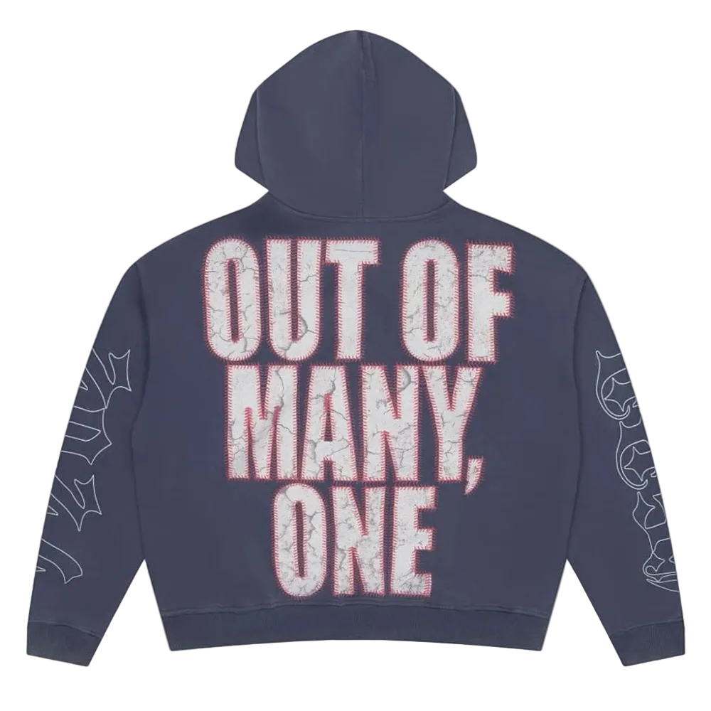 Godspeed Strike Hoodie Washed Navy