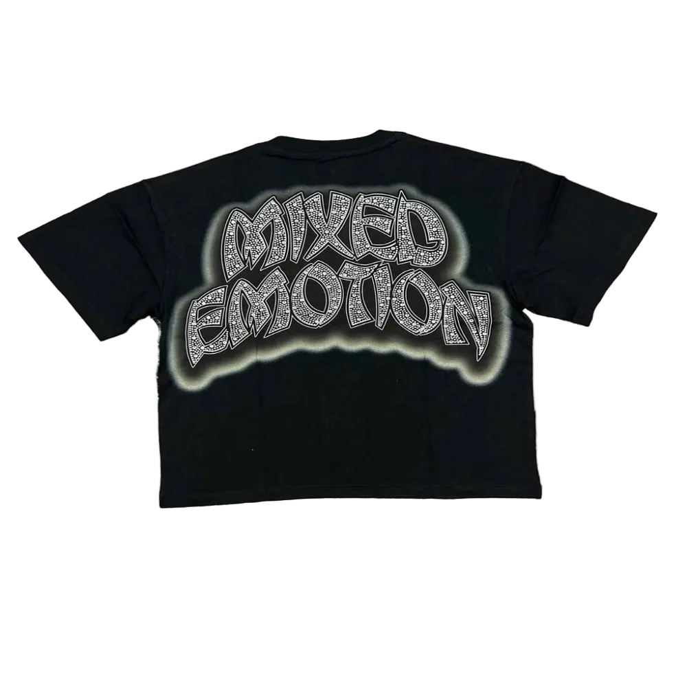 Mixed Emotion Seaside Tee Black