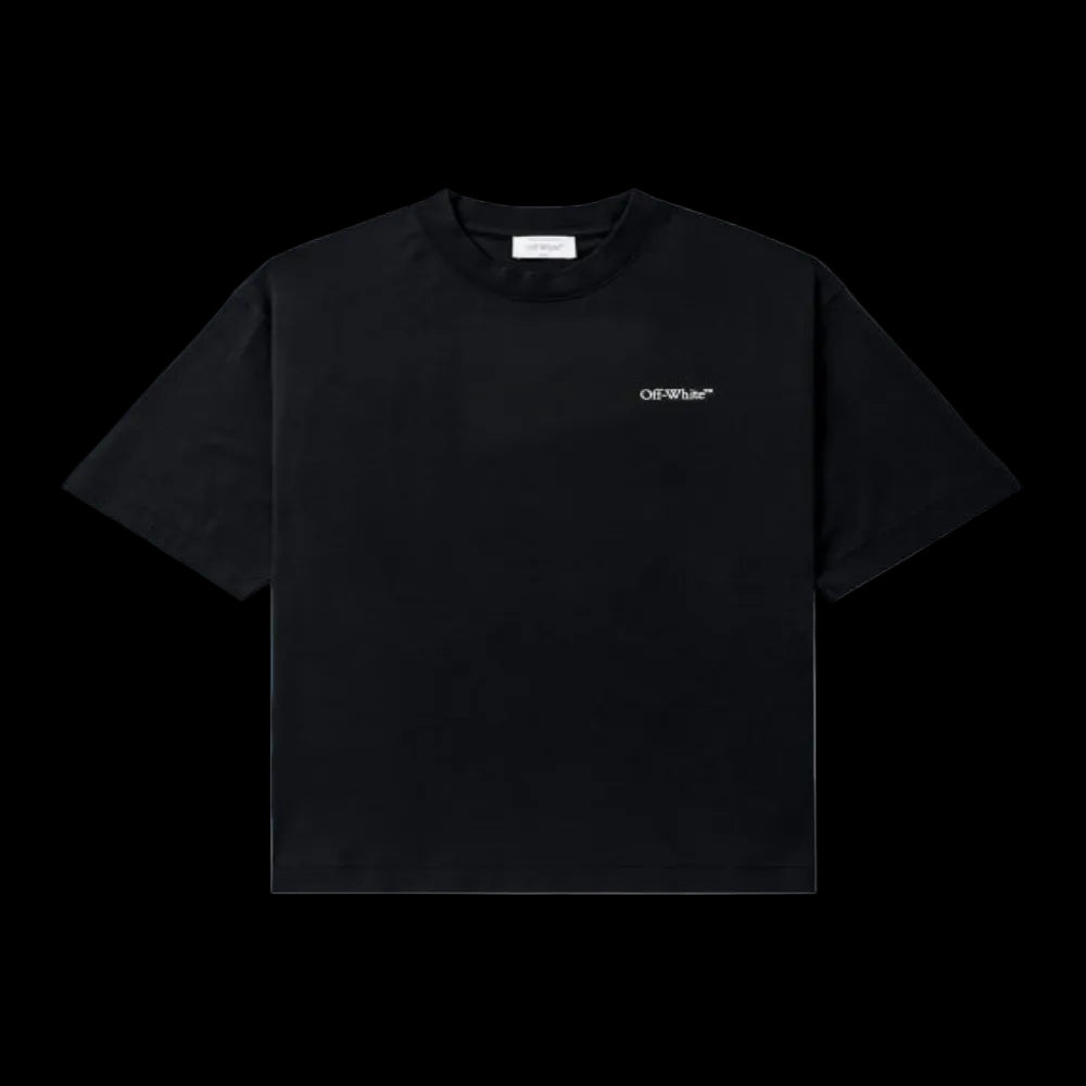 OFF WHITE Arrow Back Logo Tee Black