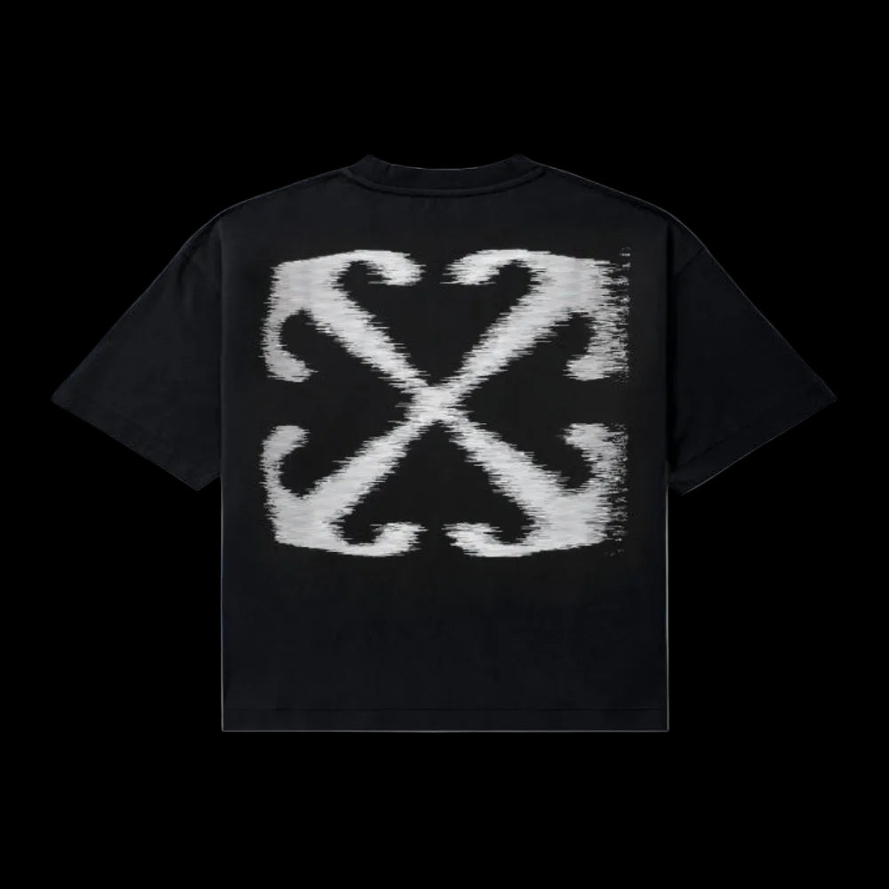 OFF WHITE Arrow Back Logo Tee Black