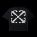 OFF WHITE Arrow Back Logo Tee Black