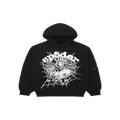 SP5DER OG Web Hoodie Black